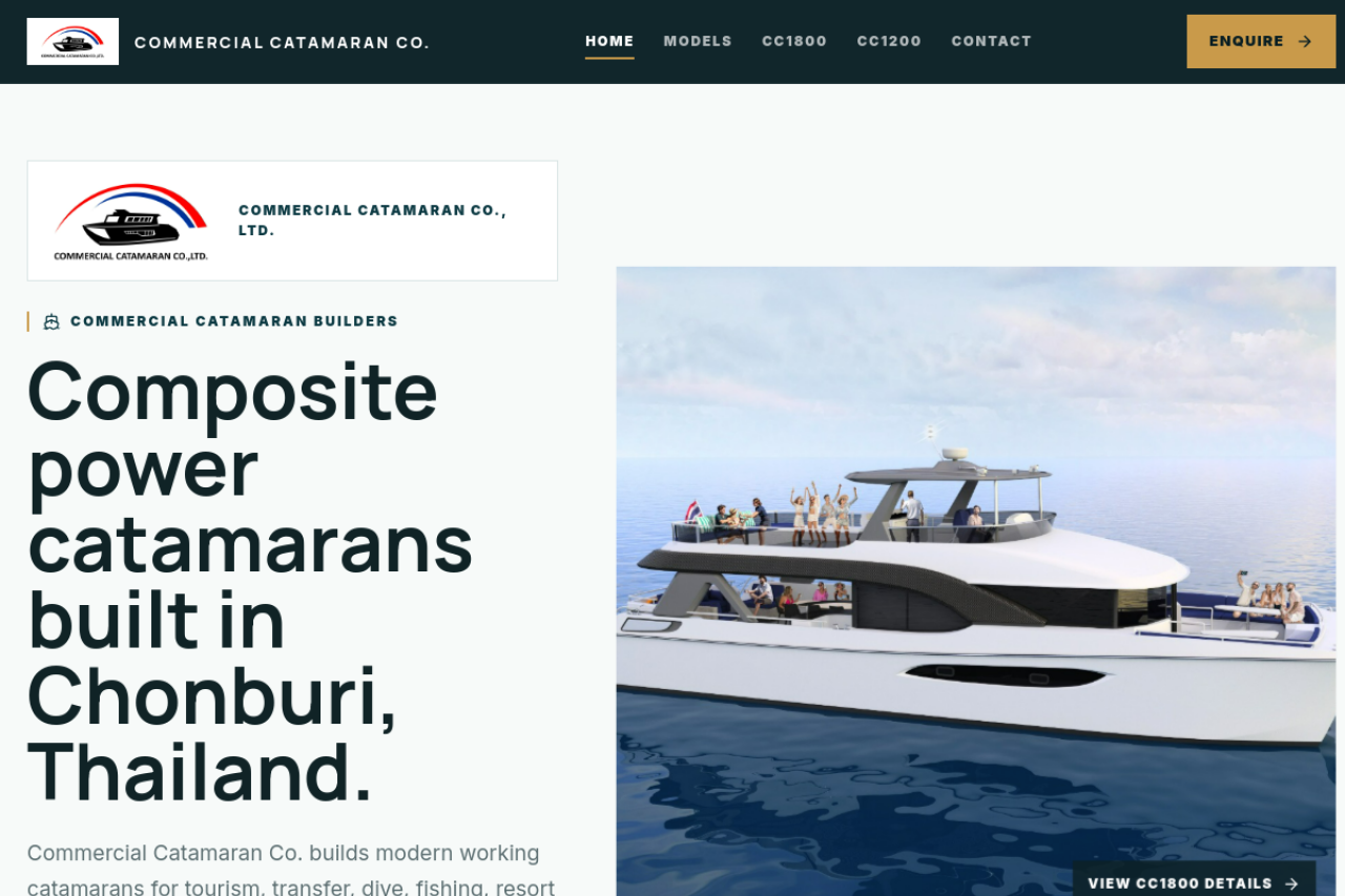 Commercial Catamaran